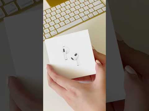 Unboxing new airpods 🍎