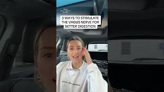 3 Simple #VagusNerve Exercises for Better #Digestion ✅ more linked below👇 #GERD #AcidReflux