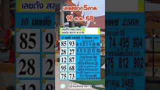 📣เลขเด็ดเลขดังเลขสลาก5ภาค 16สิงหาคม2568 #หวย #เลขเด็ด #shorts #หวยรัฐบาลไทย #สลากกินแบ่งรัฐบาล