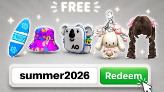 REDEEM SECRET FREE ITEM AND HAIR CODES FOR GIRLS AND BOYS IN ROBLOX 2026! [FLEX UGC CODES]
