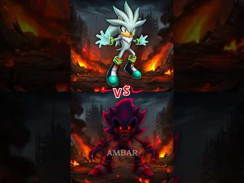 Shin Sonic Vs Silver.. #sonic #battle #shorts