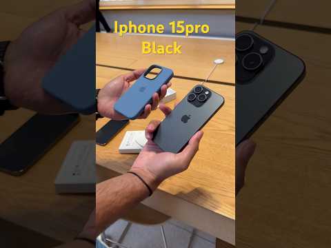 Iphone 15pro #black #apple #iphone15pro #ios17 #usa #newyork #new #ytshorts #iphone #magsafe #apple