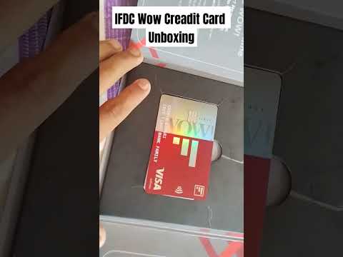 Idfc Wow Creadit Card Unboxing And Review #shotsfeed