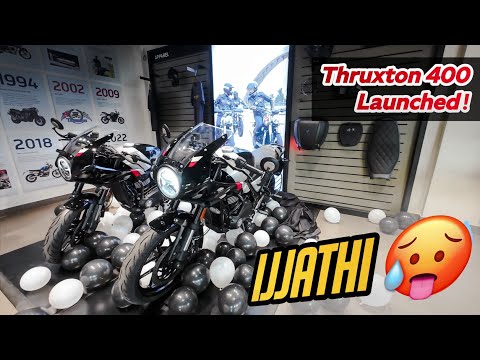 Triumph Thruxton 400 Launched! First Ride Thoughts & Quick Comparison with RE GT 650 | MOTOJITH