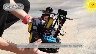 🌞🚗 Solar-Powered Robot Car Challenge Awaits! 🏁🔧 DIY with Arduino Pro & ESP32! 🔌🛰️