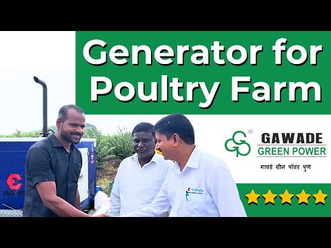 Fuel-Efficient Poultry Farm Generators at Akluj : Gawade Green Power Solutions