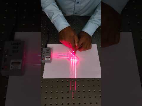 Right angle prism #experiment