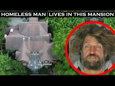WE FOUND HOMELESS PEOPLE LIVING IN a BITCOIN MILLIONAIRES MANSION
