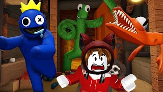 4คืนคลั่งหุ่นเพื่อนรักจับเด็กกิน | Roblox Rainbow Friends