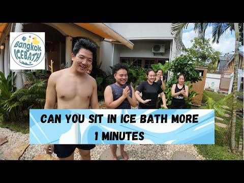 When your friends first in an ice bath🤣🤣🤣