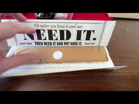 DIRESTA Skeleton Blade unboxing
