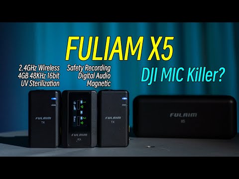 Fulaim X5 is Friendly for Insta360 Flow and could rival that of DJI MIC!!!