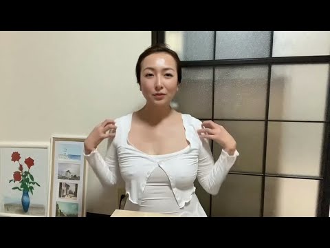 【ノーブラ】寝る前にリンパマッサージをしたら、くっきりしすぎちゃいました
