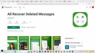 All Recover Deleted Messages App Review | Retrieve deleted text messages Android