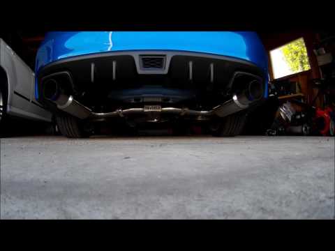 Invidia N1 Catback on a 2017 Subaru Impreza WRX STI