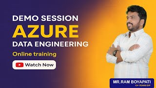 Azure Data Engineer Demo | Real-Time Project & Career Guidance | @eclasess  IT Training