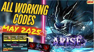 ✨New✨ ALL WORKING CODES For Arise Crossover In May 2025 | Roblox Arise Crossover Codes May 2025