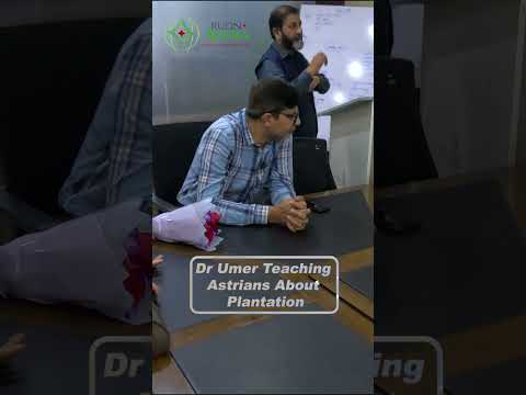Learning the Depth of Plantation 🌱 | Dr. Umer with Astrians at Rudn Astra