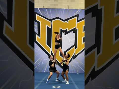 HARDEST CHEER STUNT EVER😰😳 #cheer #cheerleadingworlds #cheerleading #stunt #shorts