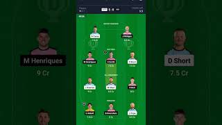 STR vs SIX Dream11 Prediction|Adelaide Strikers vs Sydney Sixers Dream11 Team Prediction|BBLT20 2025