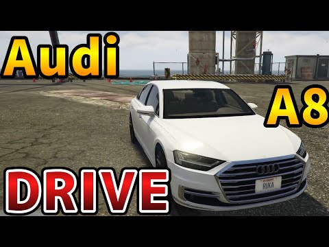 【GTA5】ドライブしてきた！AUDI A8【実写MOD】#18