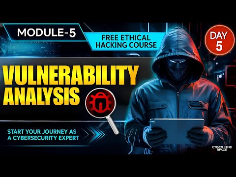Module 05: Vulnerability Analysis in Ethical Hacking | CVE, CVSS, Nessus, OpenVAS, Nikto | Free