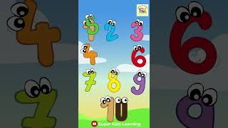 Counting for Kids #shorts #shortvideo #123  #songsforkids #Countingforkids