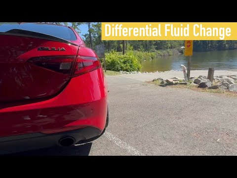 Alfa Romeo Giulia/Stelvio Rear Differential Fluid Change