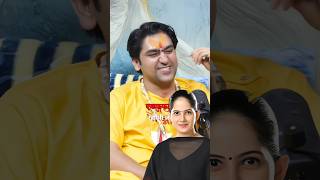 DHIRENDRA SHASTRI ON JAYA KISHORI😱#dhirendrashastri #jayakishori #shorts