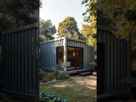 Container house in tranquillity #architecture #home #house #housedesign #containerhome