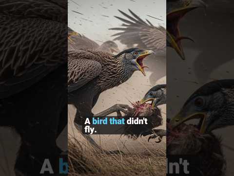It never flew — but it hunted like a raptor.
