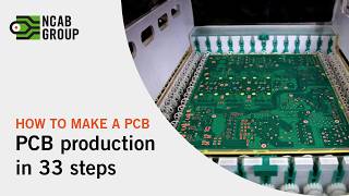 How to make a PCB – PCB production process in 33 steps