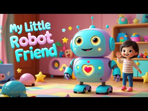 My Little Robot Friend | Learn with Robots | Nursery Rhymes & Educational Fun