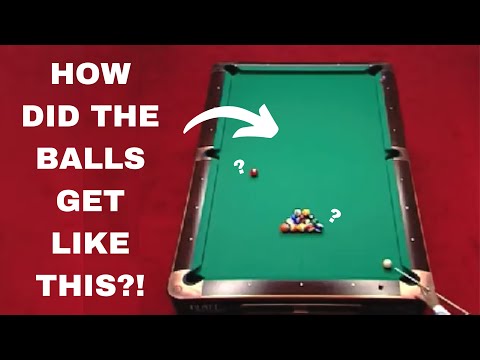 Recreating Amazing Efren Reyes Shot from the WEIRDEST Layout
