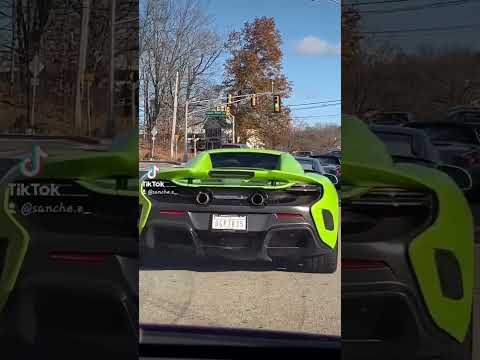 Mclaren spotted in Jersey roads 😍 #mclaren#mclaren600lt#supercar #viral #green #hypercars #mexico