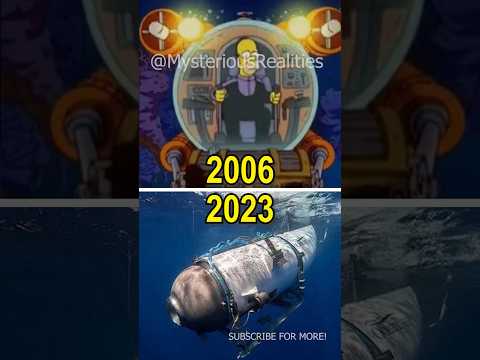 TITAN: SIMPSONS EPISODE WAS WRITTEN BY PASSENGER! #shorts #scary #predictions #simpsons #subscribe