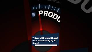 Increased Productivity with this!🤯#shorts #productivitytips
