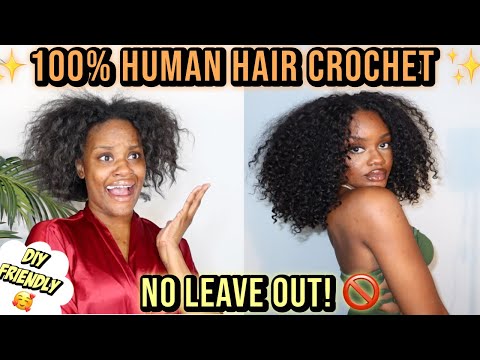 DIY HUMAN CROCHET HAIR| Install + Take Down| YWIGS