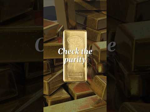 5 things to check before buying gold