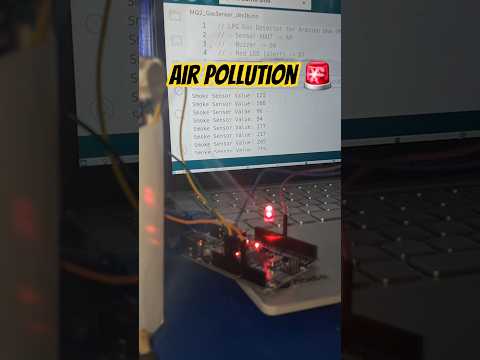 Smoke Detection #arduinoproject #gassensor