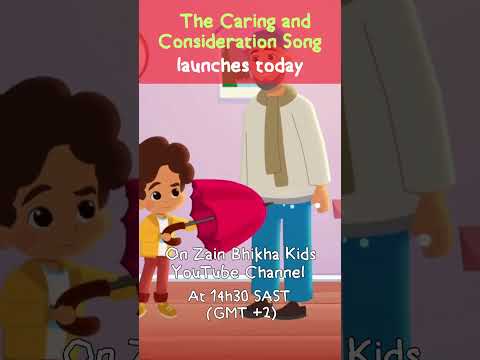 📣"The Caring and Consideration Song" animated video is launching this Friday!