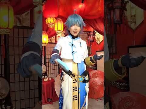 ⚠️コスプレ　原神　重雲でうますぎやろかい！#うますぎ #コスプレ #重雲 #踊ってみた