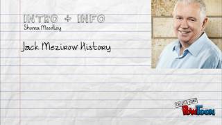 Jack Mezirow - Transformative Learning