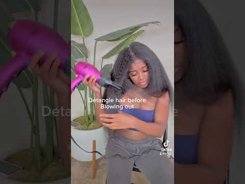 Follow these steps to prevent heat damage #naturalhairjourney #naturalhair