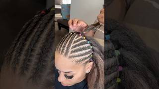 Is this the new summer style ? 😍👀 #foryou #quickweave #fulanibraids #jaydawayda #hairextensions