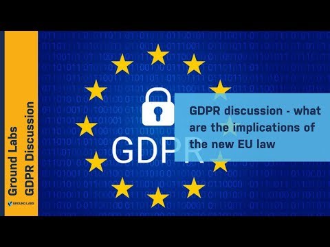 GDPR - John Cassidy discusses the implications of the EU law