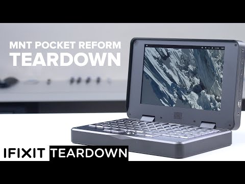 MNT Pocket Reform Teardown - An Unapologetically Chunky Pocket PC, That's Also Repairable!!!