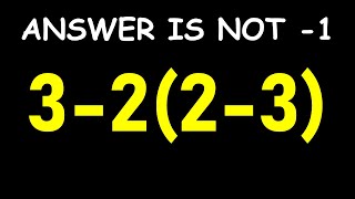 Try Solving This Tricky Math Expression!