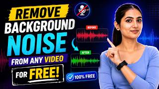 How to Remove Background Noise from Video for FREE | Free AI Noise Reduction for Videos