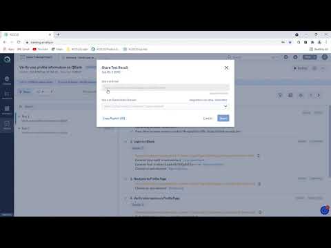 Sharing Test Results with Team Members